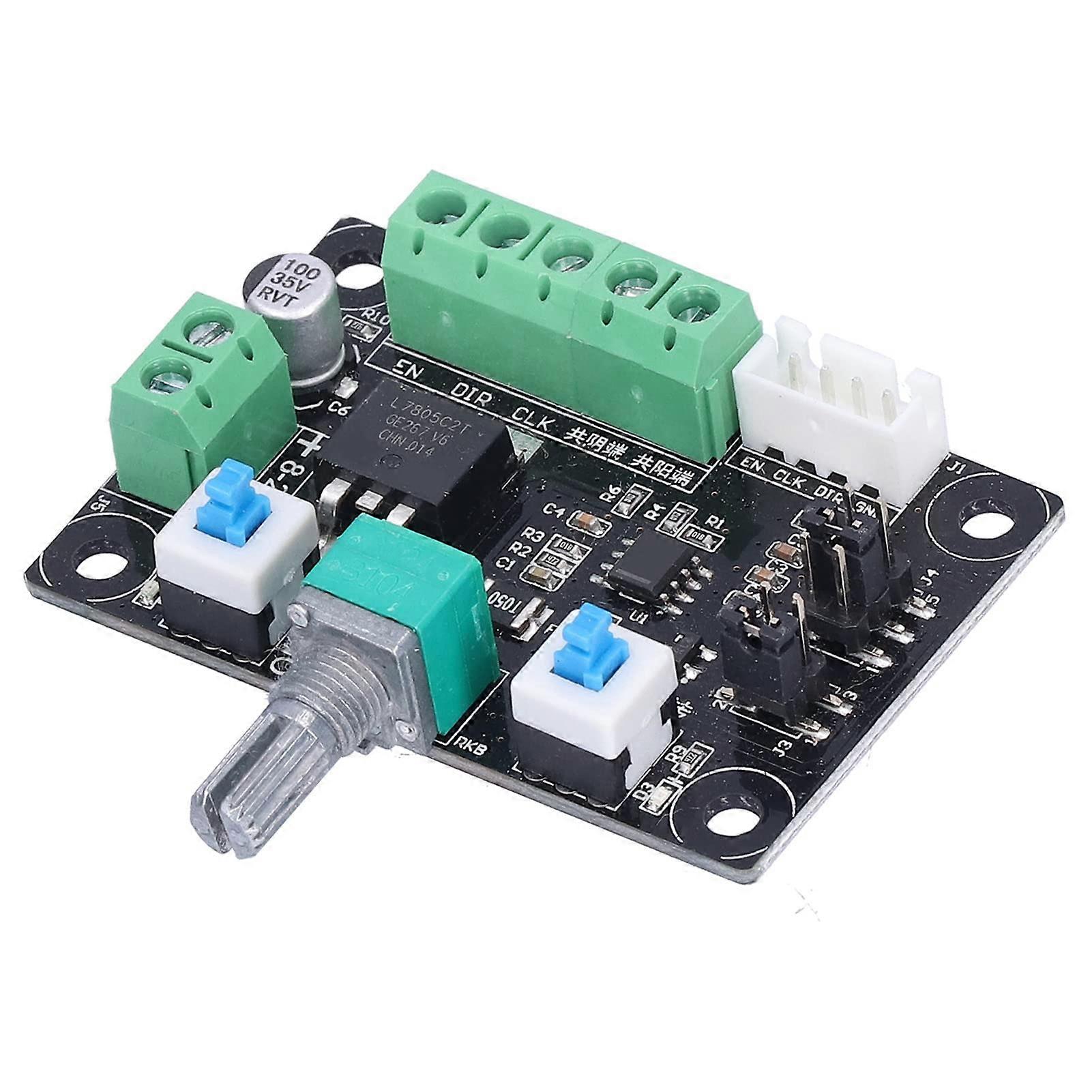 PWM DC Motor Speed Controller 12V 24V, Adjustable Stepper Motor Pulse Signal Generator Module