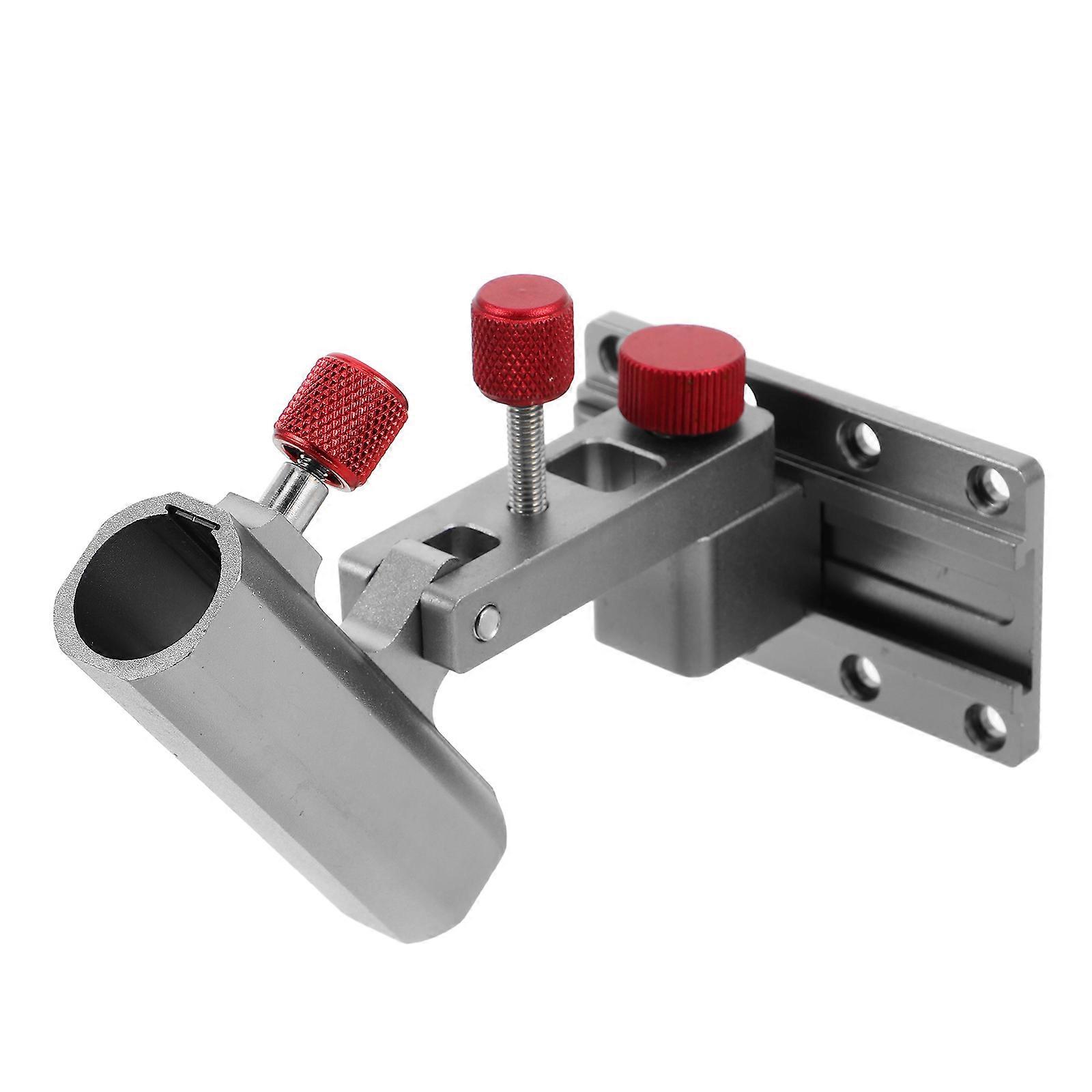 Silver Aluminum-Magnesium Alloy Fishing Rod Bracket with Windproof Function