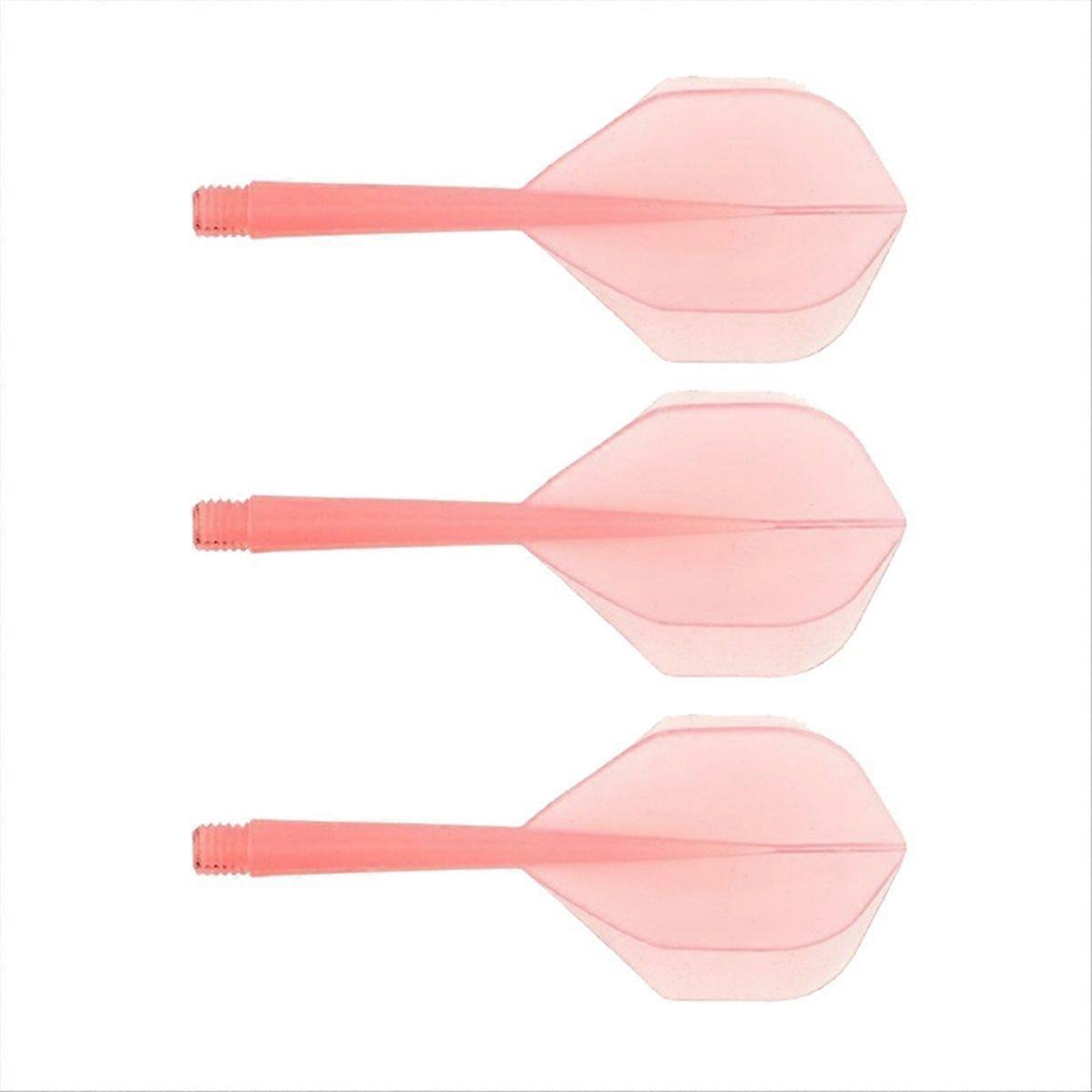 Threaded integrated dart wing tail anti-fall dart accessories pink