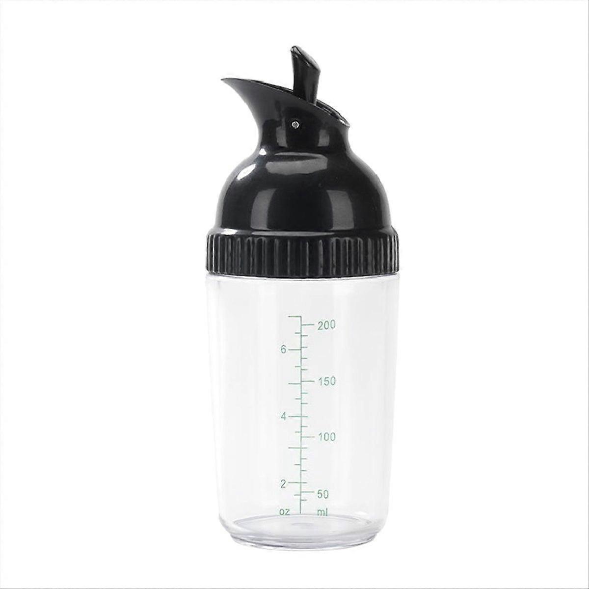 Salad Dressing Shaker Dispenser Leakproof Container Bottle A