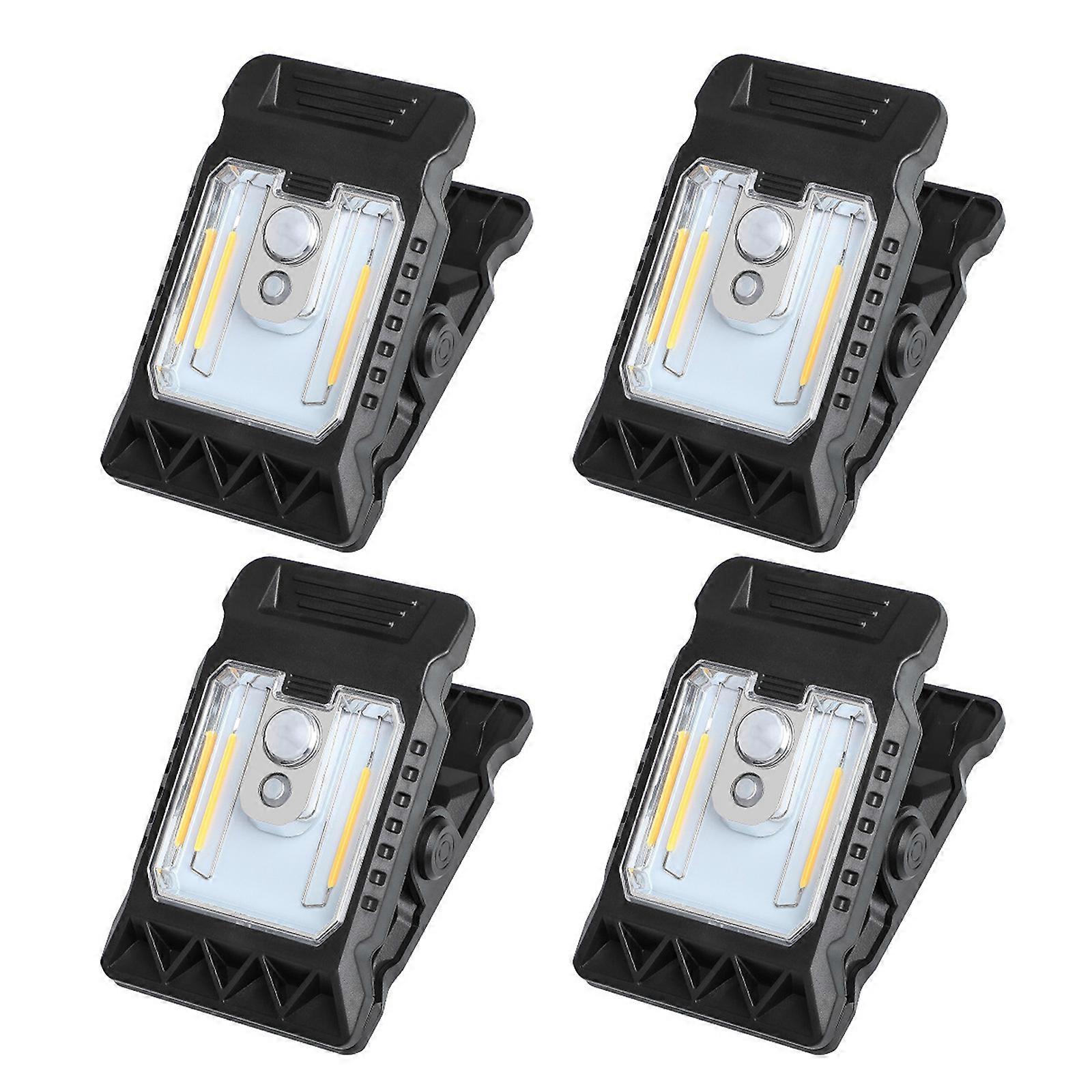 Outdoor Solar Clip Light With High Efficiency LED Feature Intelligent Motion Detection Function Easy Installation Multicolor