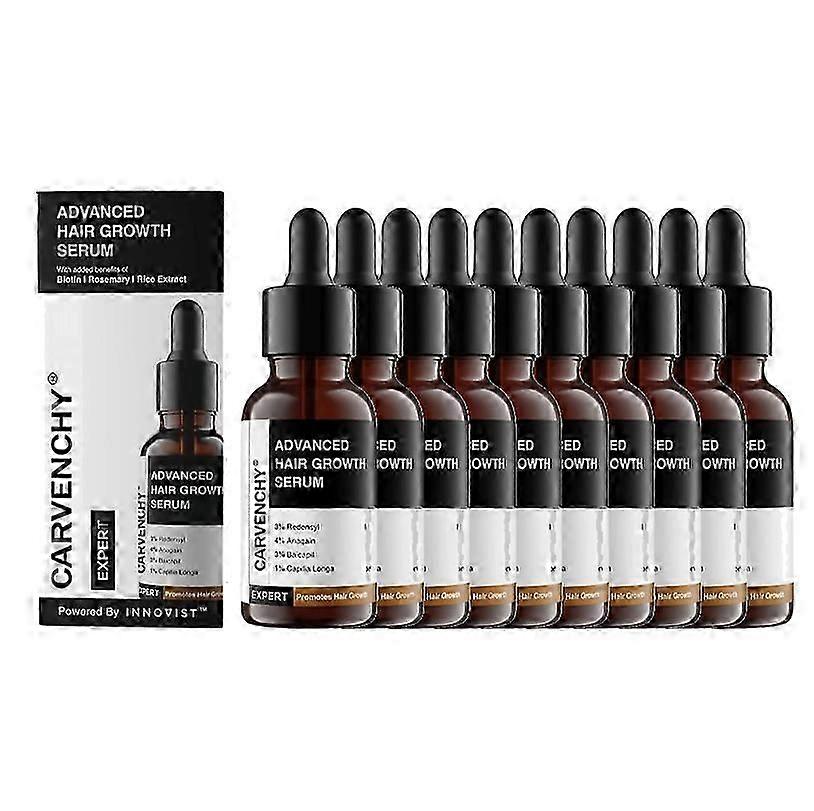 1-10x Bare Anatomy Avancerat hårväxtserum - 30ml