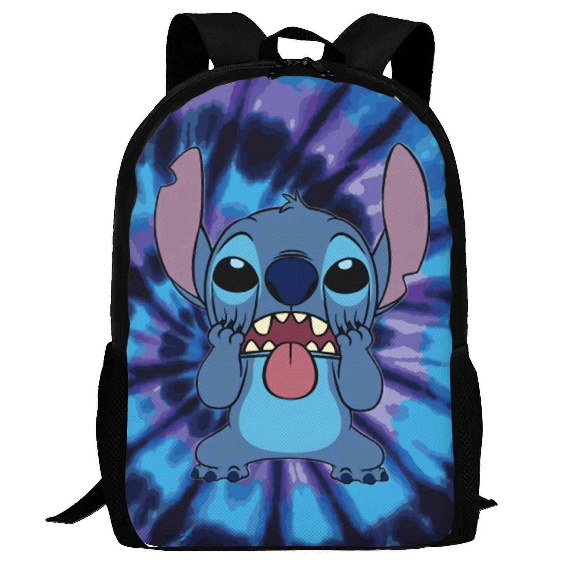 j4021 Lilo & Stitch Backpack for Kids Boys Girls Large Capacity Multifunction School Backpacks Lightweight Sports Travel Laptop Bag Daypack e4021