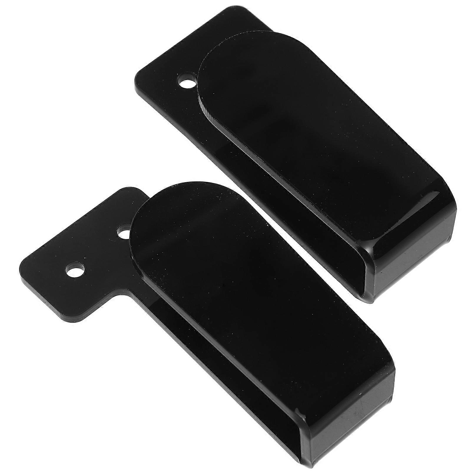 Wall Mounted Baseball Cap Storage Rack Acrylic Hat Holder for 1Pair