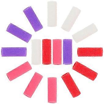Nail Polishing Bands Sanding Bands for Nail Drill 128Pcs Assorted Color