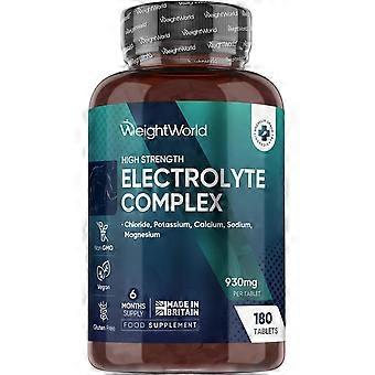 Kompleks elektrolitów WeightWorld | Zapas na 6 miesięcy | 180 tabletek