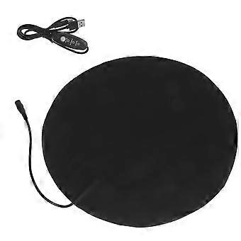 Tapis chauffant électrique pour chatons, lot de 4, noir, en PU