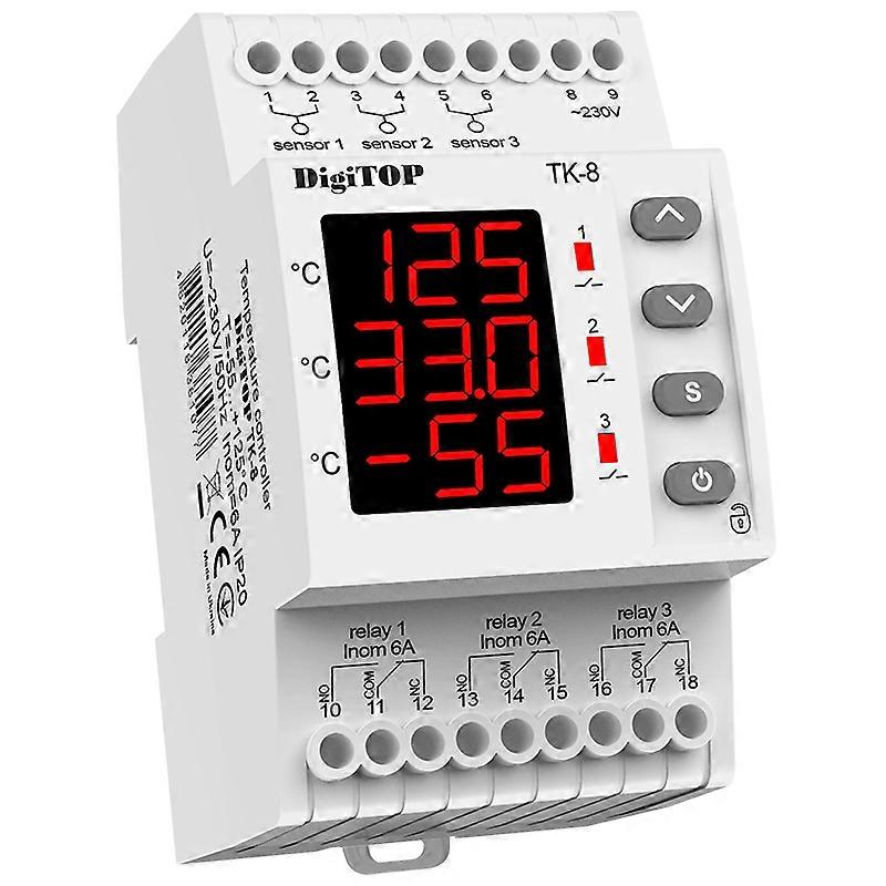DigiTOP TK-8 temperatuurregelaar