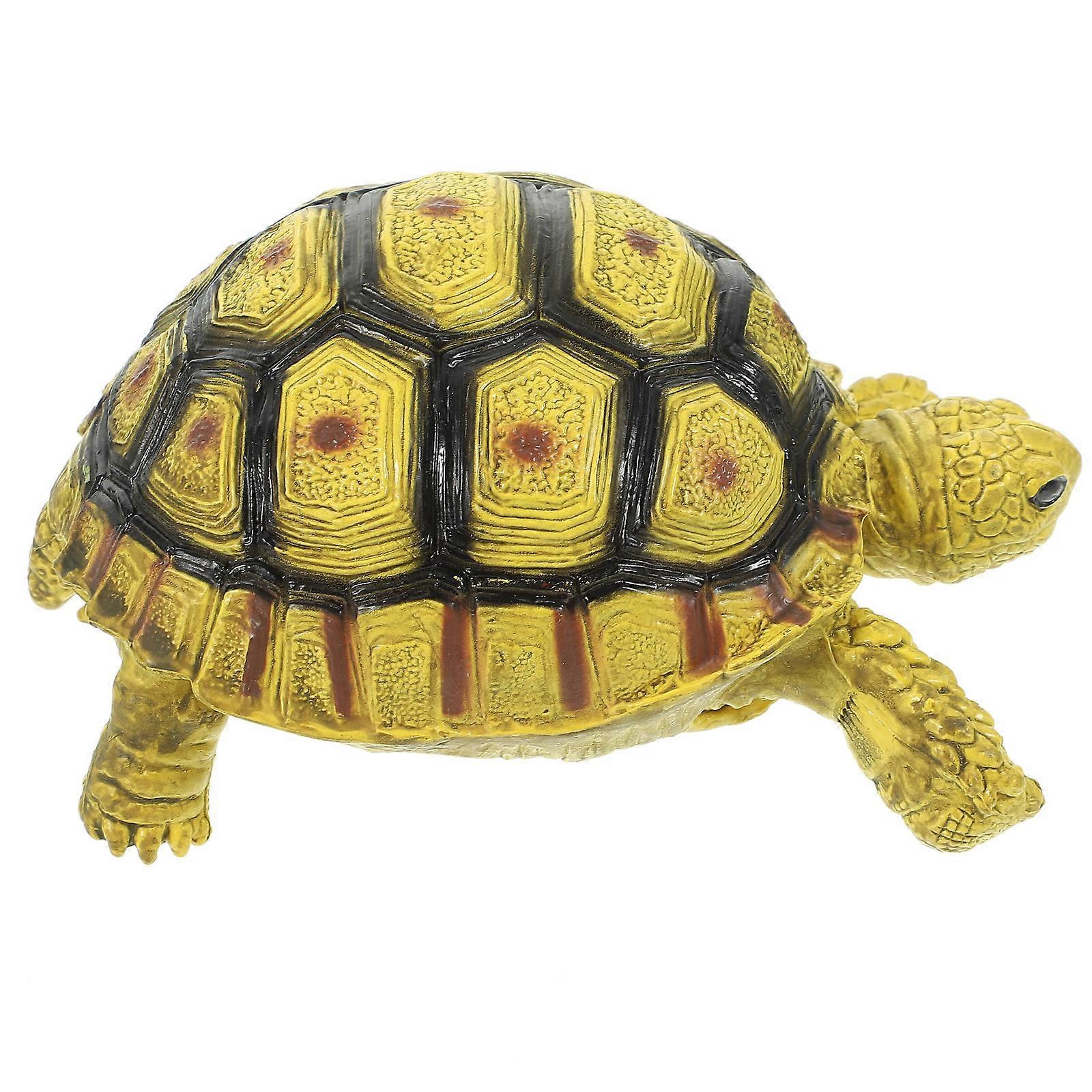 Simulation Turtle Model Plastic Turtle Figurine Simulation Animal Educational Model