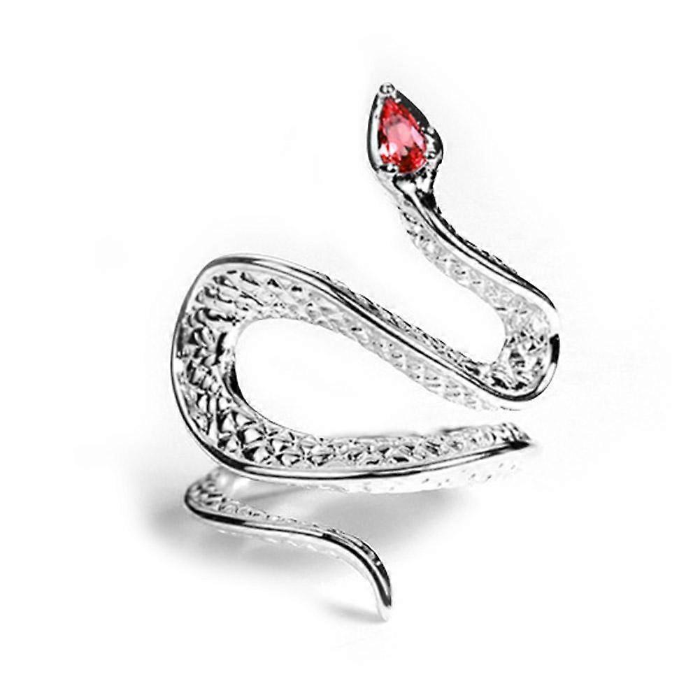 Snake Opening Ring Creative Premium Sense Ring Couples Exquisite Gift Ring