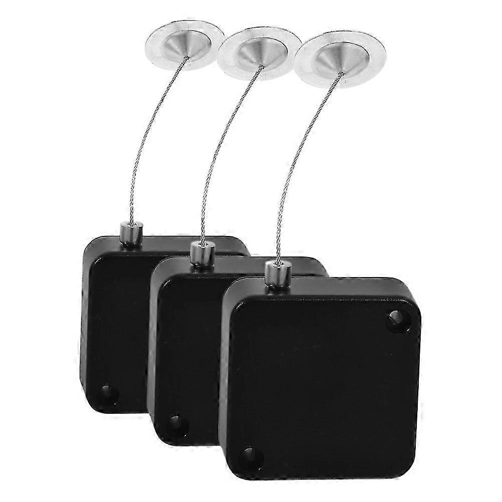 12Pcs Retractable Steel Wire Rope Security Cable Lock