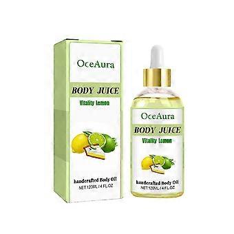 Oceaura lemon body care oil moisturizes, nourishes, tights the skin and relieves fatigue. it - plant-based aromatherapy oil for for body skin daily ca