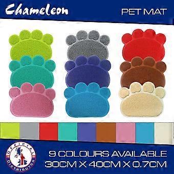 Pet Food Spill Mat Clean Floor Portable - 9 colours- Size 40x30cm
