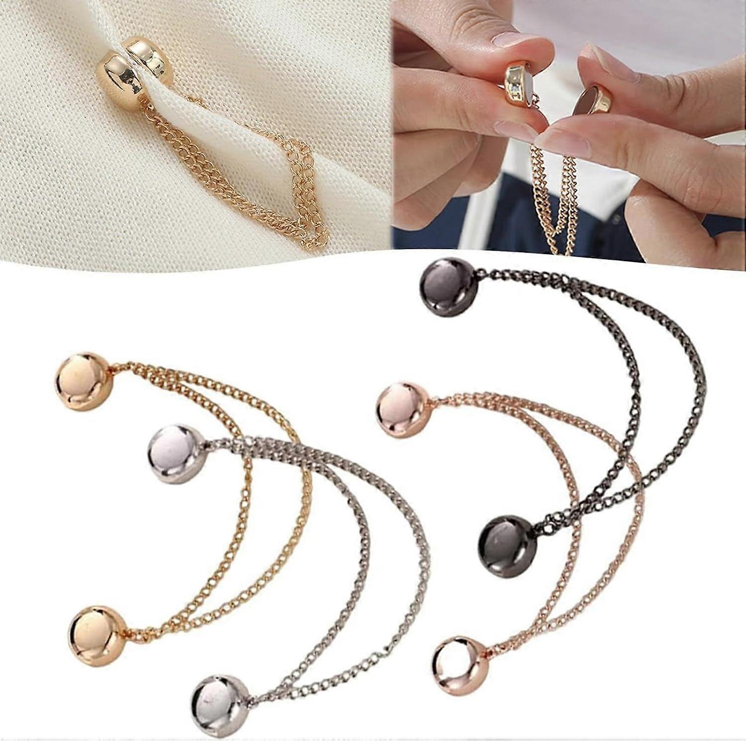 4 Pack Multi-Function Magnetic Clothing Clips