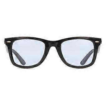 Ray-Ban RB2140F Original Wayfarer Asian Fit 901/64 Full Rim Black Unisex Wayfarer Sunglasses UV1 Original