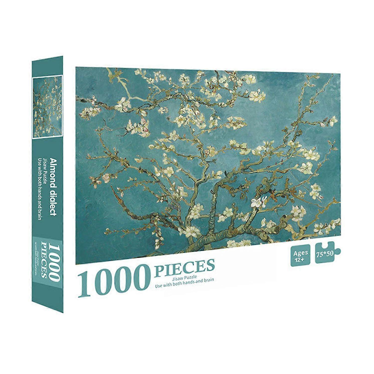 1000 ks DIY puzzle, dárek (20 stylů)