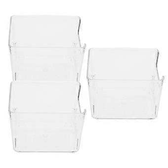 Acrylic Hamster Bathtubs Transparent Household Accessories 3Pcs for Bathing