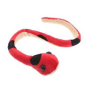 Braccialetto di peluche a forma di serpente, adorabile bambola, braccialetto flessibile e pieghevole per decorazione.