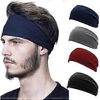 Unisun Sports Headbands for Men Moisture Wicking Retractable Multifunctional Non-Slip Bandana Sweatbands for Running Cycling Yoga Hiking Fitness Work
