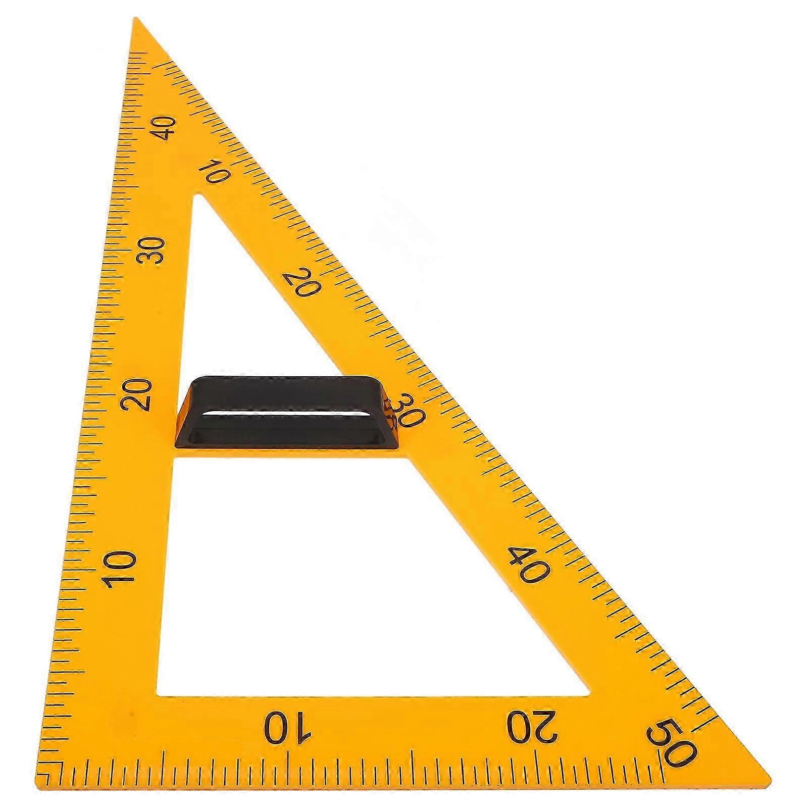 Teaching Set Square Blackboard Drawing Tool Magnetic Set Square Teaching Tool with Handle