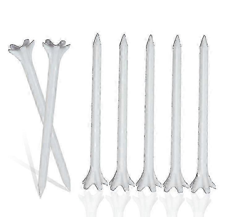 100pcs 7cm Golf Tees Durable Plastic Tees