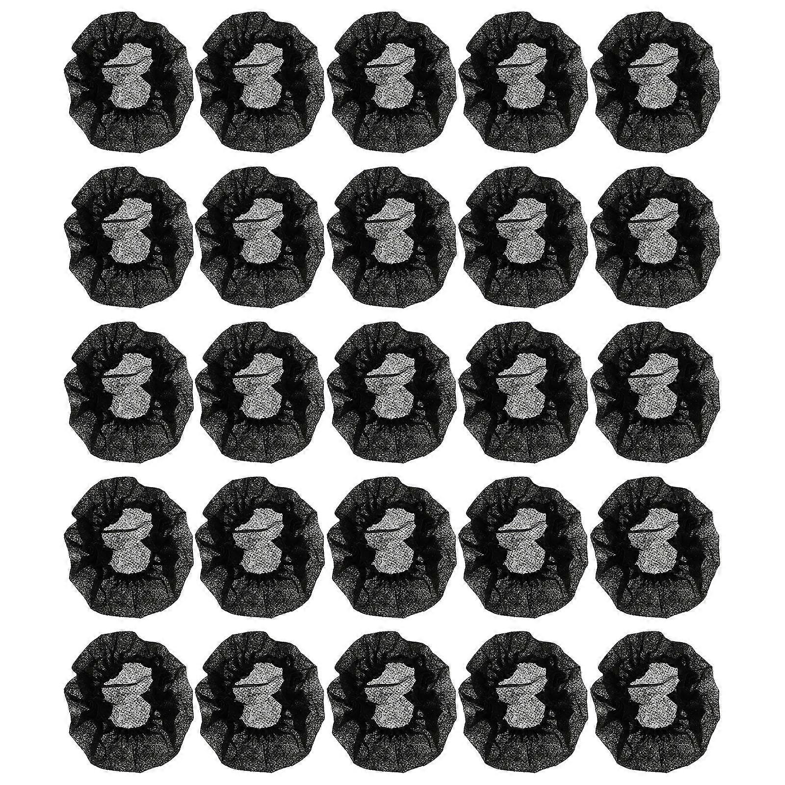 100Pcs Splash-proof Microphone Sleeve Practical One-off Microphone Cover