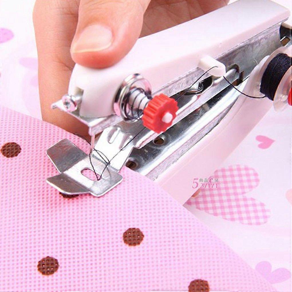 Portable wireless handheld sewing machine using Sartorius Nice burang