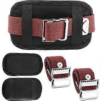 3 Pack Drywall Stilt Replacement Parts,Adjustable Leg Straps Easy Install Comcompatible witht Stilt Pads Protective Padded Leg Bands