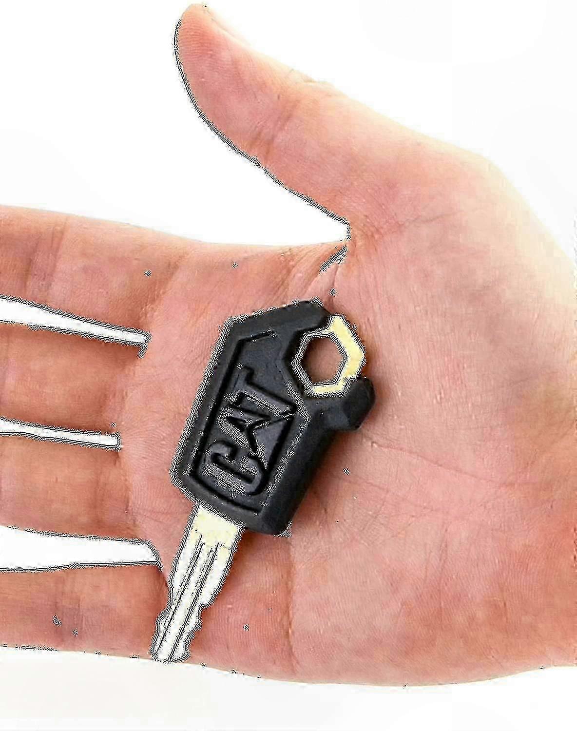 Replacement Ignition Keys for Heavy Equipment - 10 Pack
