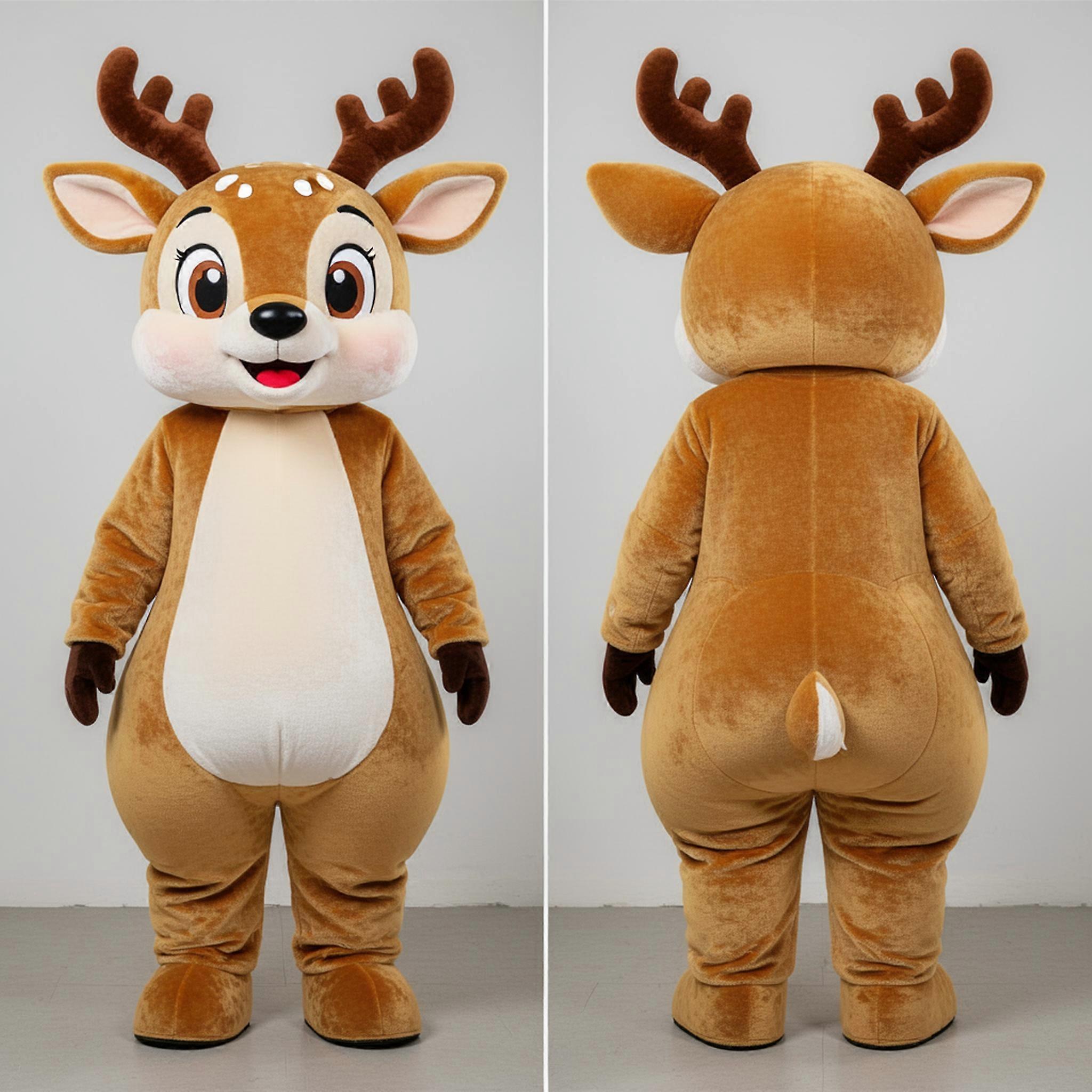 MASTICOT Golden Broad Shouldered Roe Deer Mascot