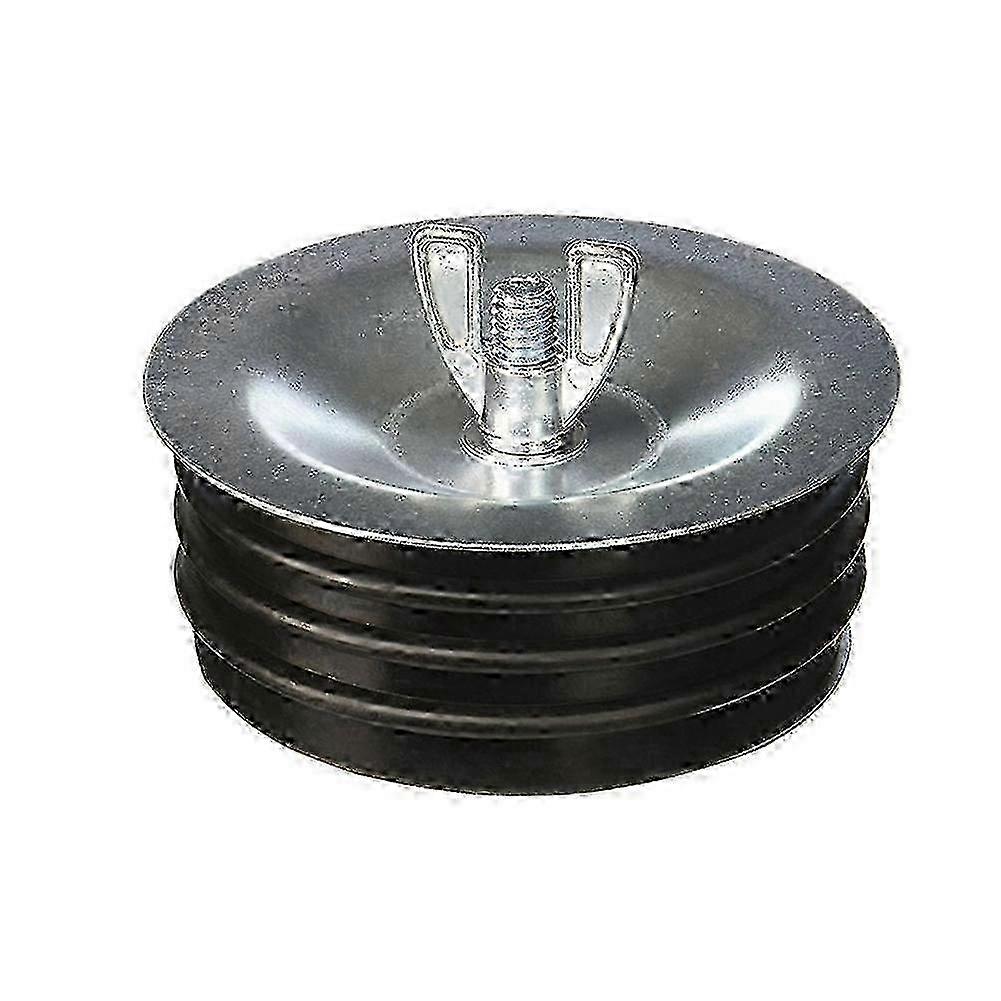 4 Inch Utility Pipe Plug Rubber Metal Core