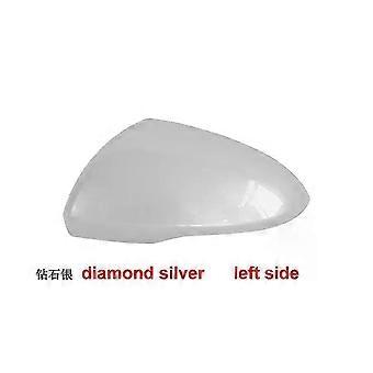 Compatible avec Kia K5 2016-2019 - Accessoires auto - Coque de rétroviseur extérieur peinte (1 pièce) - Argent diamant