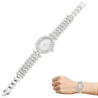 Gift 2Pcs Shiny Women Wrist Watches