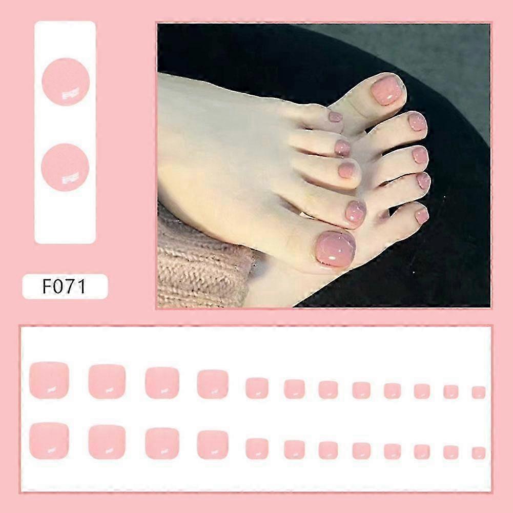 Easy-Apply Realistic Toe Nail Stickers