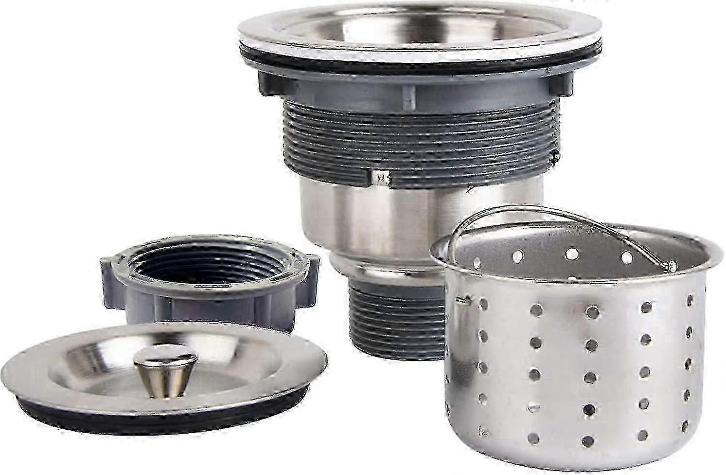 Deep Basket Stainless Drain Kit