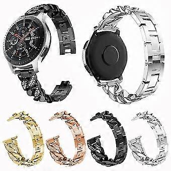 Row Diamonds Denim Chain Watch Band Compatible with Galaxy Watch5 40mm/44mm & Watch5 Pro