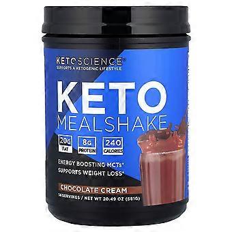 Keto Science, Keto Meal Shake, Chocolate Cream, 20.49 oz (581 g)