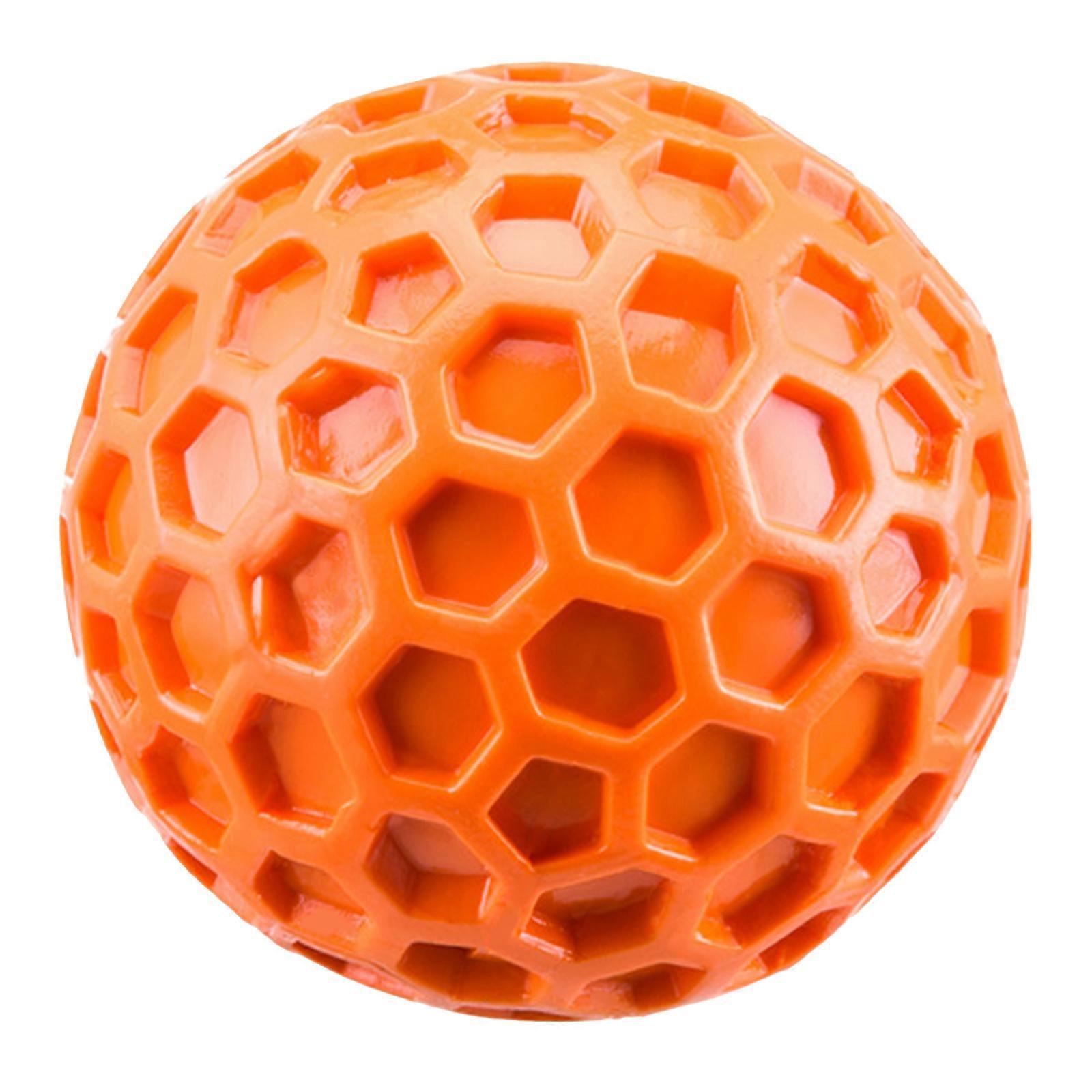 Indestructible Squeaky Rubber Dog Ball
