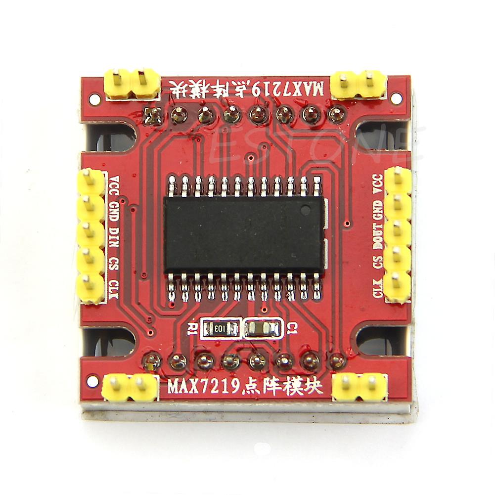 MAX7219 punt voor matrix module microcontroller module Rood