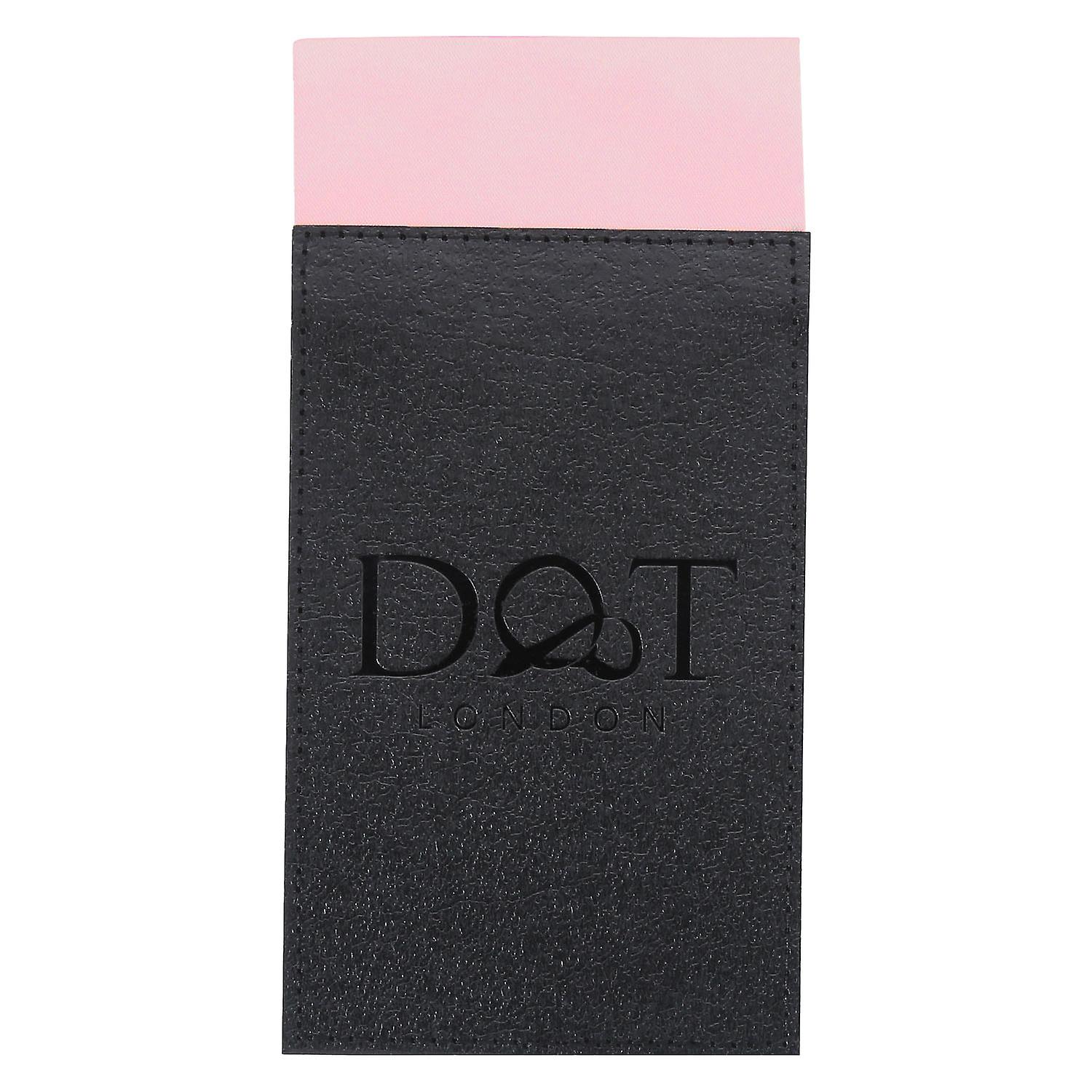 Baby Pink Plain Satin Pre-Folded Pocket Square Fold