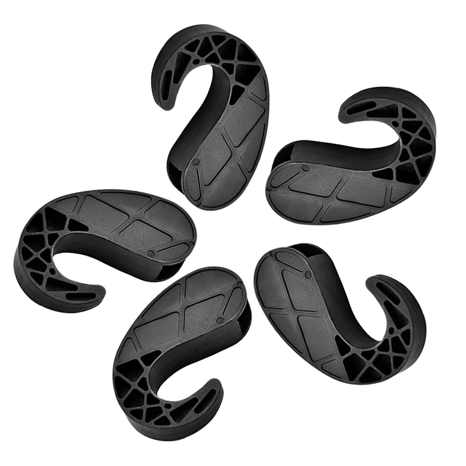 5Pcs Elastic Rope End Buckle Replacement Parts for Outdoor Canoe Backpack