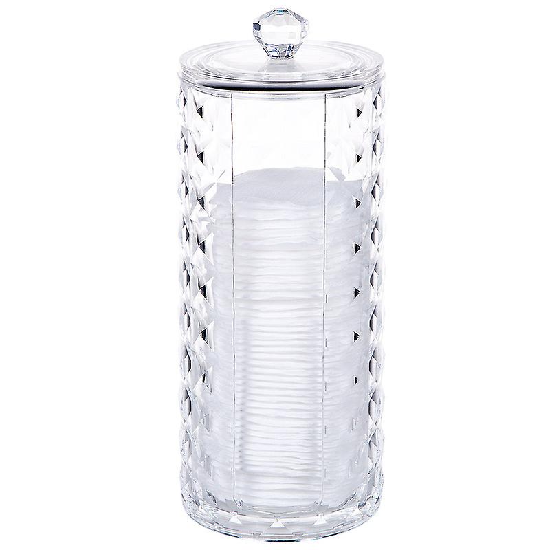 Acrylic Makeup Cotton Pad Holder, Clear