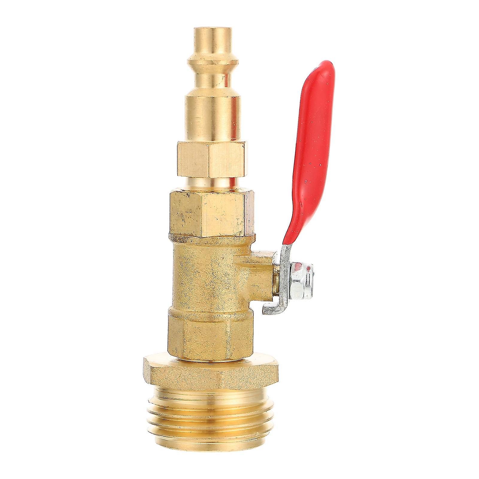 Pipe Winterizing Adapter External Threaded Brass Blow Out Fitting Accessory