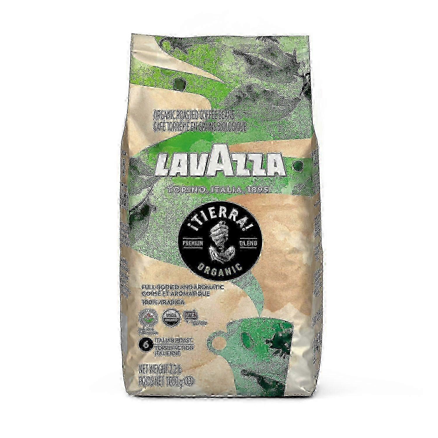 Lavazza Organic Tierra! Whole Bean Coffee - 2.2 lbs