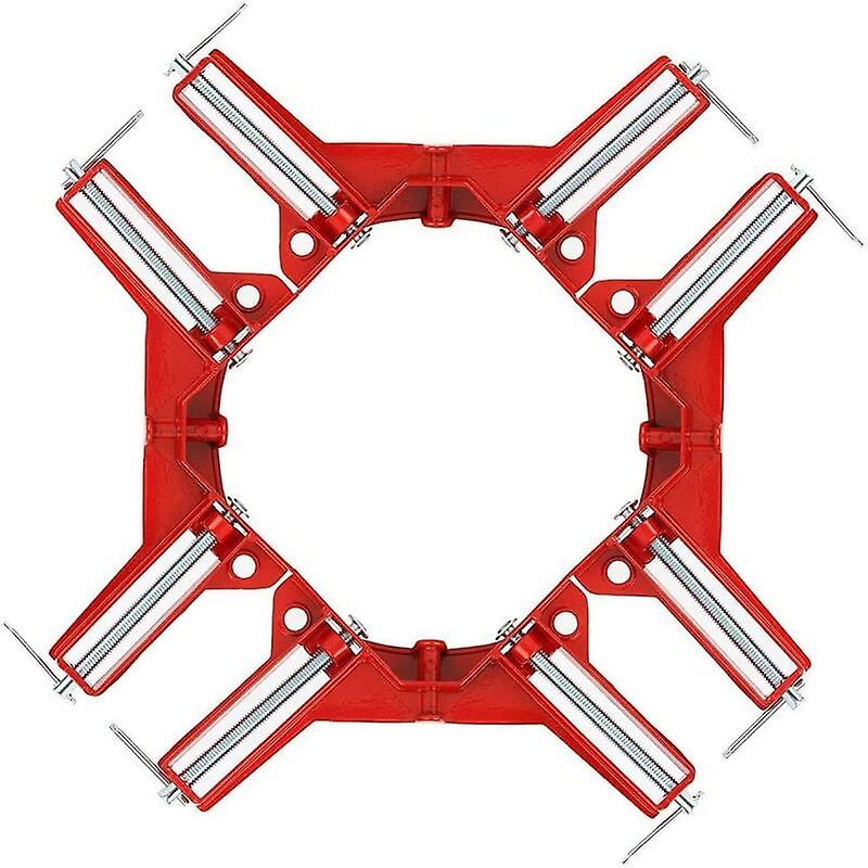 4pcs Right Angle for Making Frames for Carpentry Tool Holder Frames (90 Degree 75mm / 3 inch)