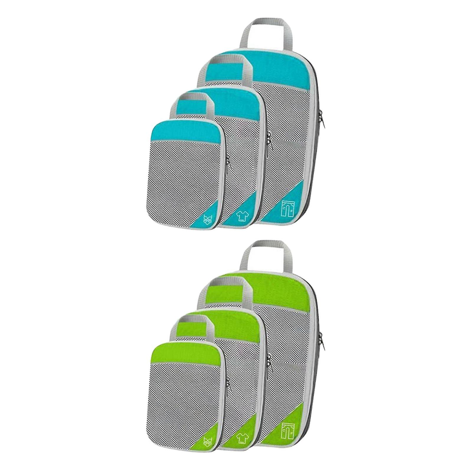 2set Sıkıştırma Paketleme Küpleri Hafif Erişilebilir Öğelere Kolayca Nefes Alabilir