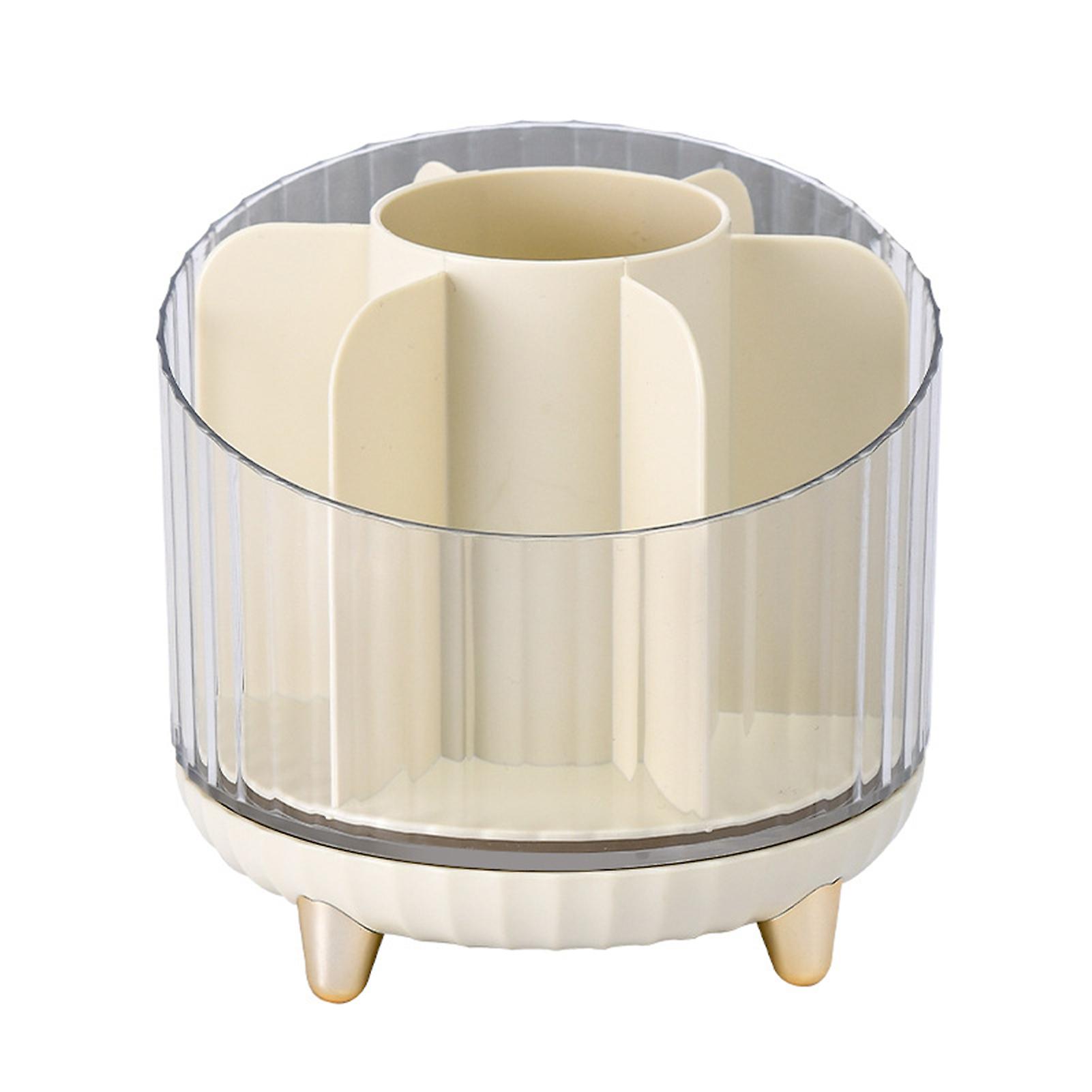 Cosmetics Brushes Organizer 360 Rotating Storage Box