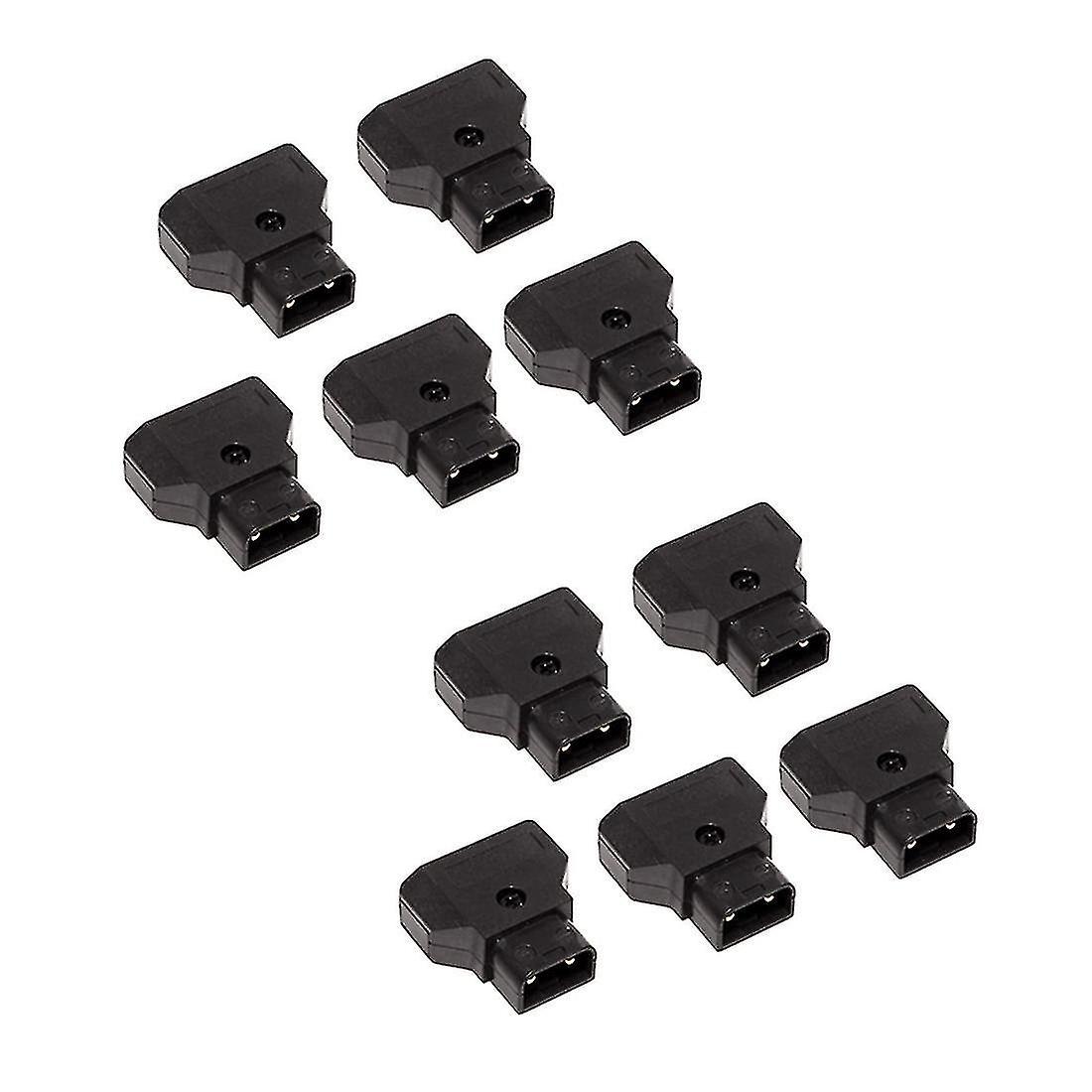 10pcs D-tap Dtap Power Male Rewirable Cable Socket Rig Batteries