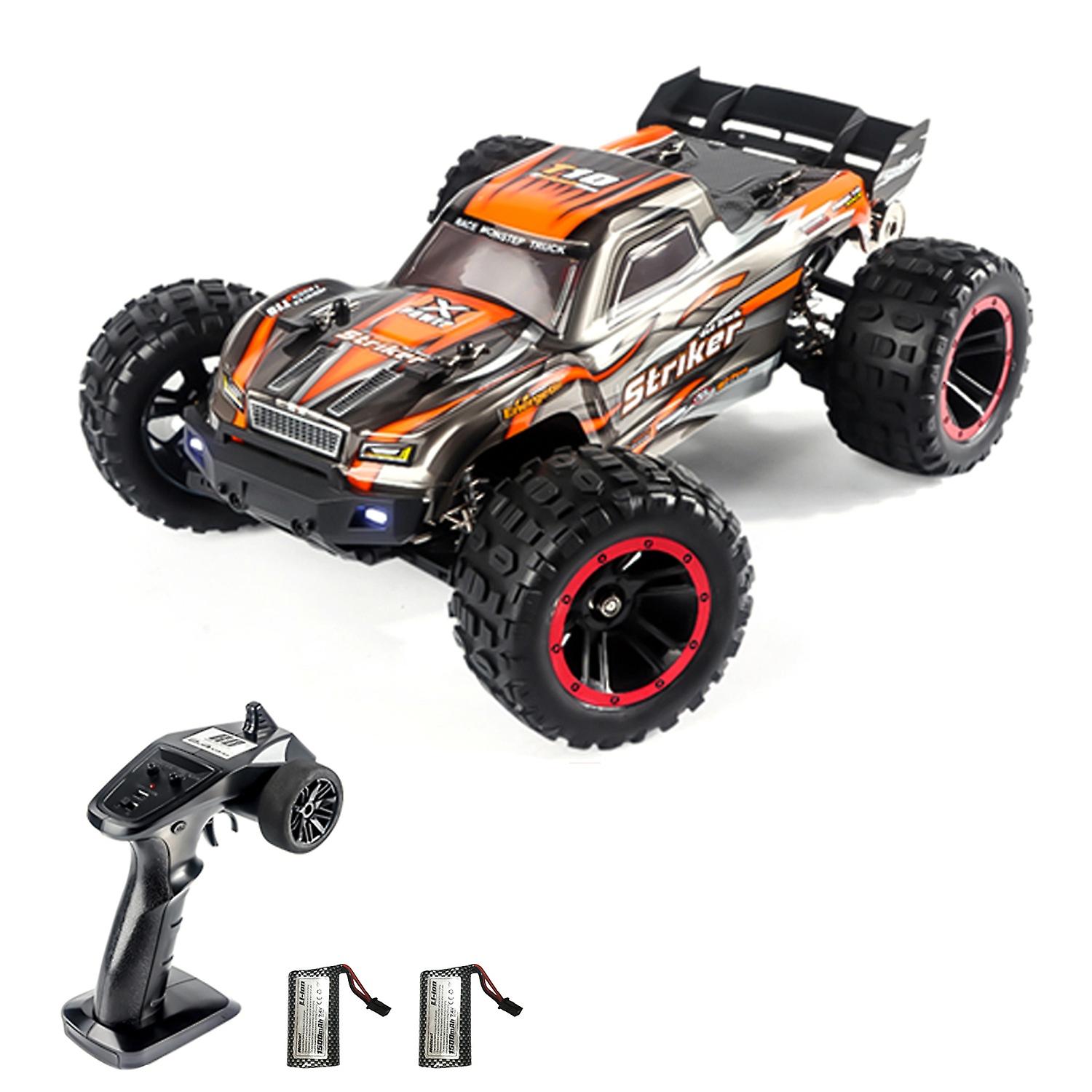 Remote Control Car, 1:14 4WD 2.4GHz Remote Control Truck 75km/h High-Speed Off-Road Vehicle Toy with
