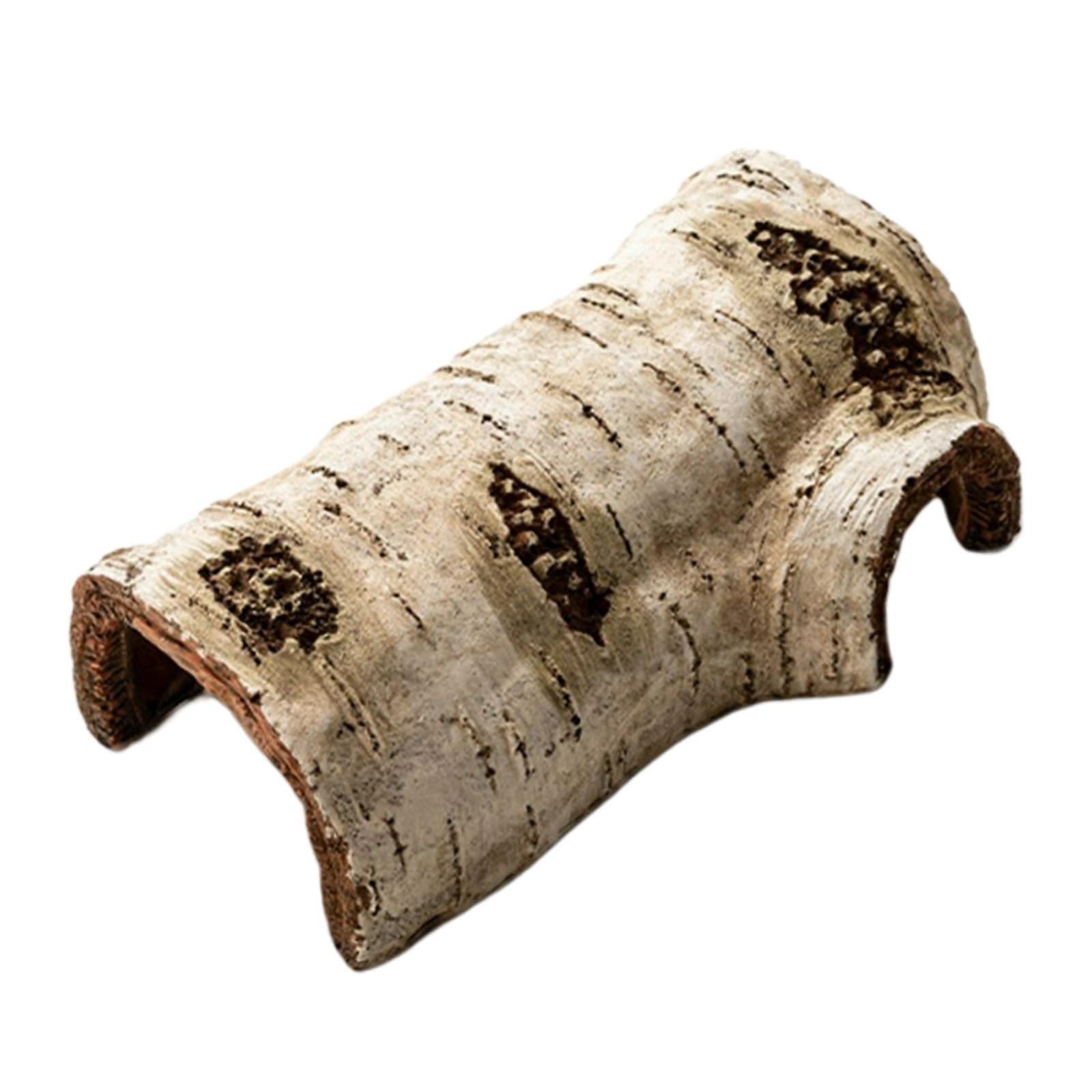 Reptile Hideout Caves Terrarium Landscape for Tortoise Small Animals Decor L